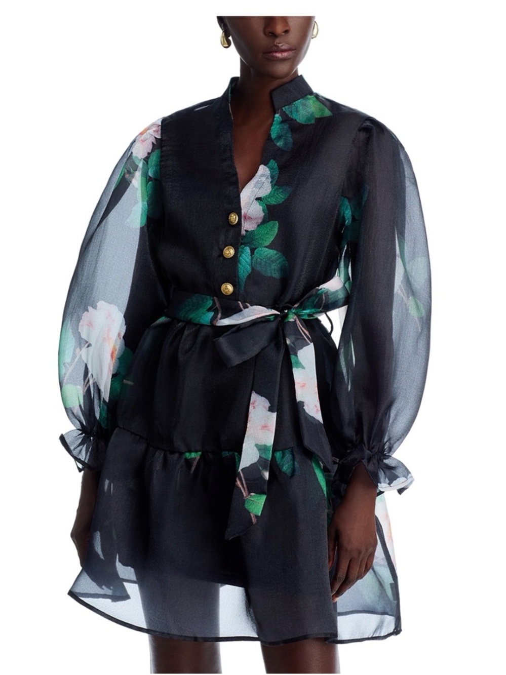 Nancy Yang Floral Dress